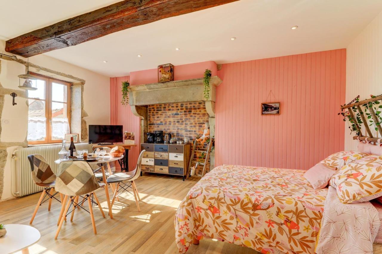 Collonges-en Charollais Le Petit Pressoir - Charmant Studio מראה חיצוני תמונה