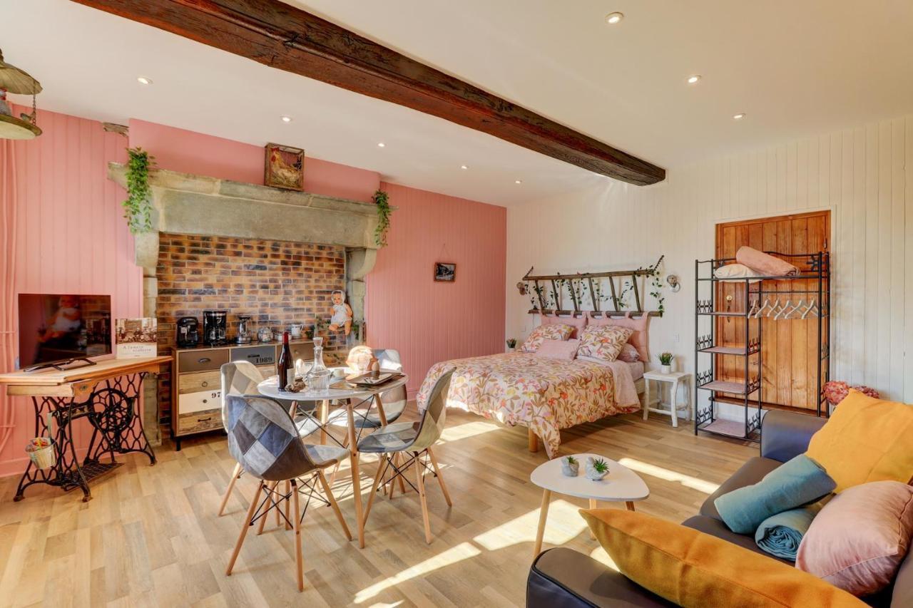 Collonges-en Charollais Le Petit Pressoir - Charmant Studio מראה חיצוני תמונה
